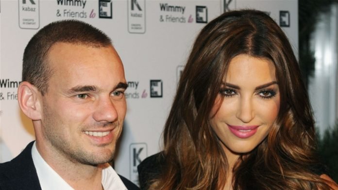 Yolanthe-Cabau-and-Wesley-Sneijder