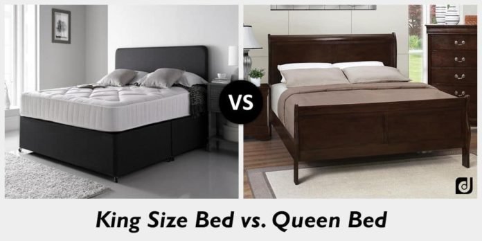 King Vs Queen Size Bed Who Should, Bed King And Queen Size