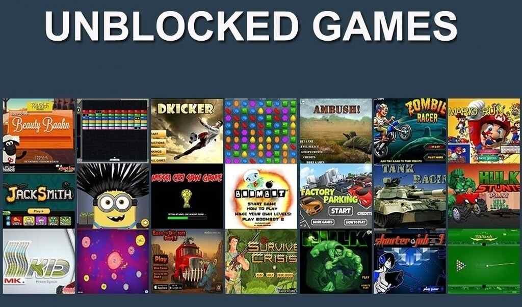 Unblocked games at school