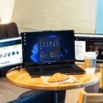 The Impact of a Triple Monitor Laptop Setup on Web Development