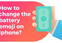 How to change the battery emoji on Iphone